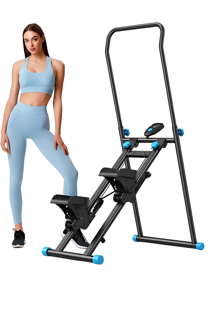 Folding Vertical Cardio Exercise Climber
