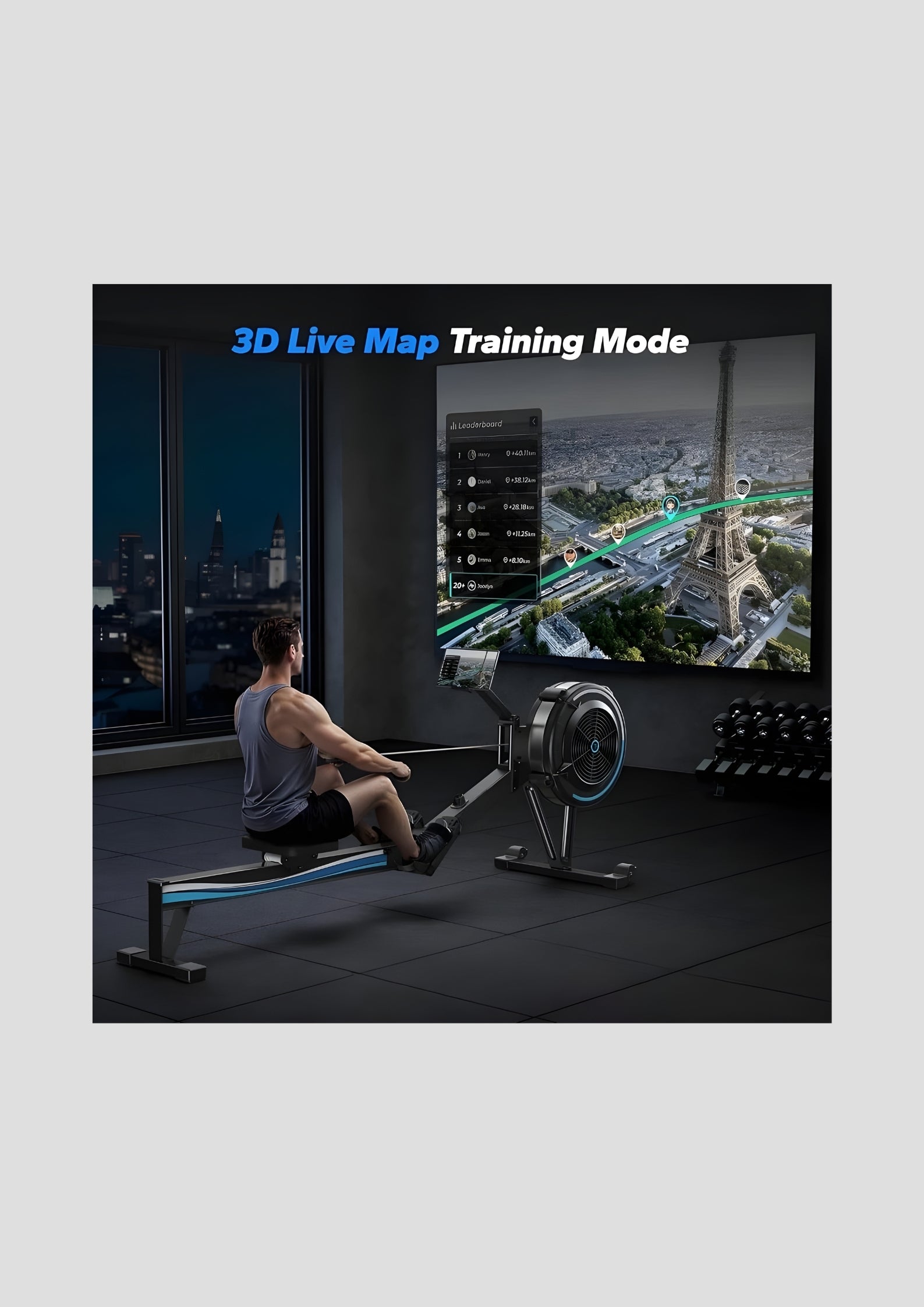 FitYuki R50 Air Resistance Rower