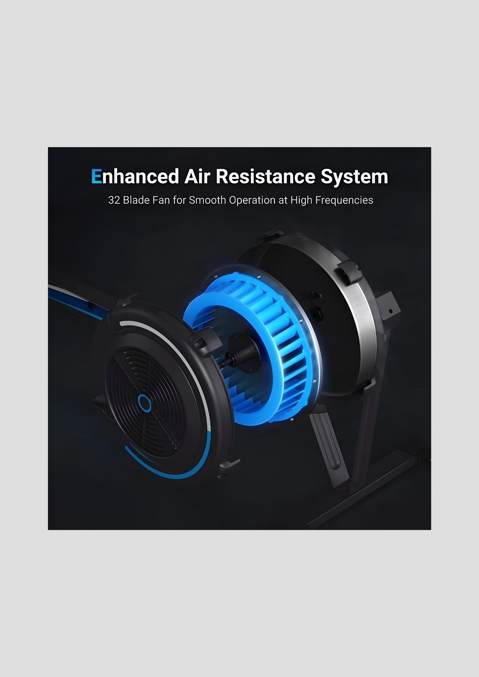 FitYuki R50 Air Resistance Rower