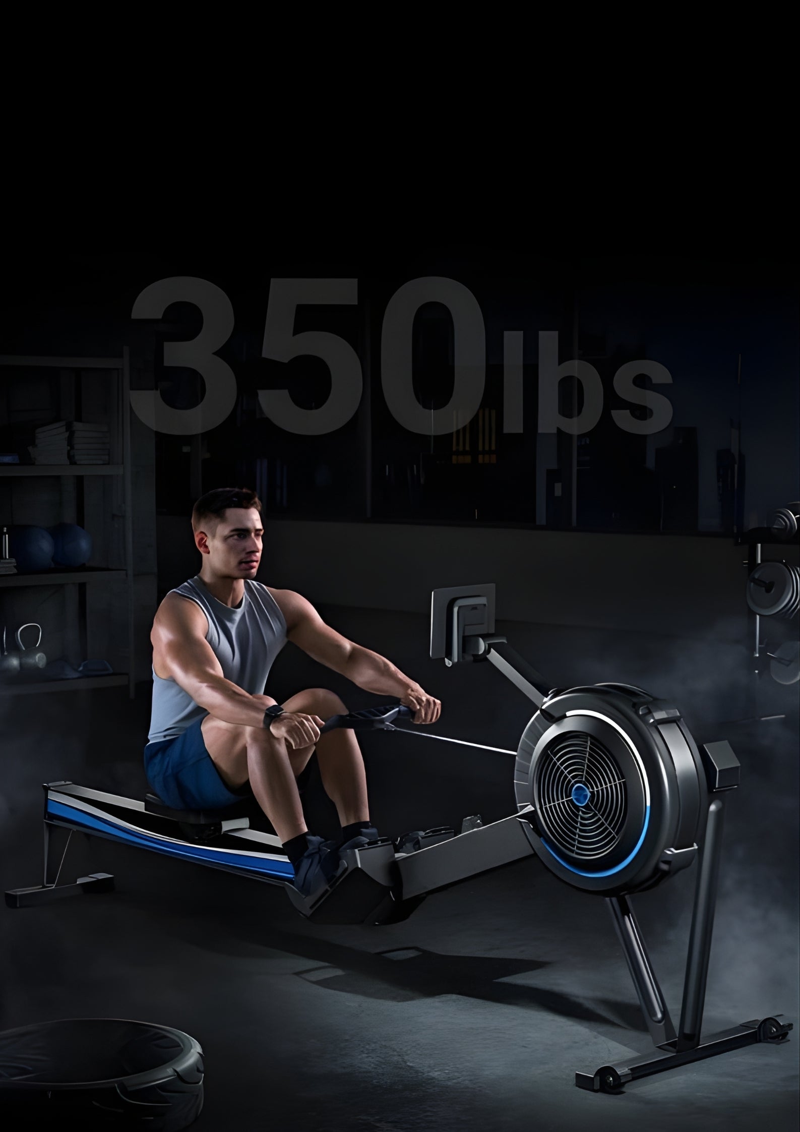 FitYuki R50 Air Resistance Rower