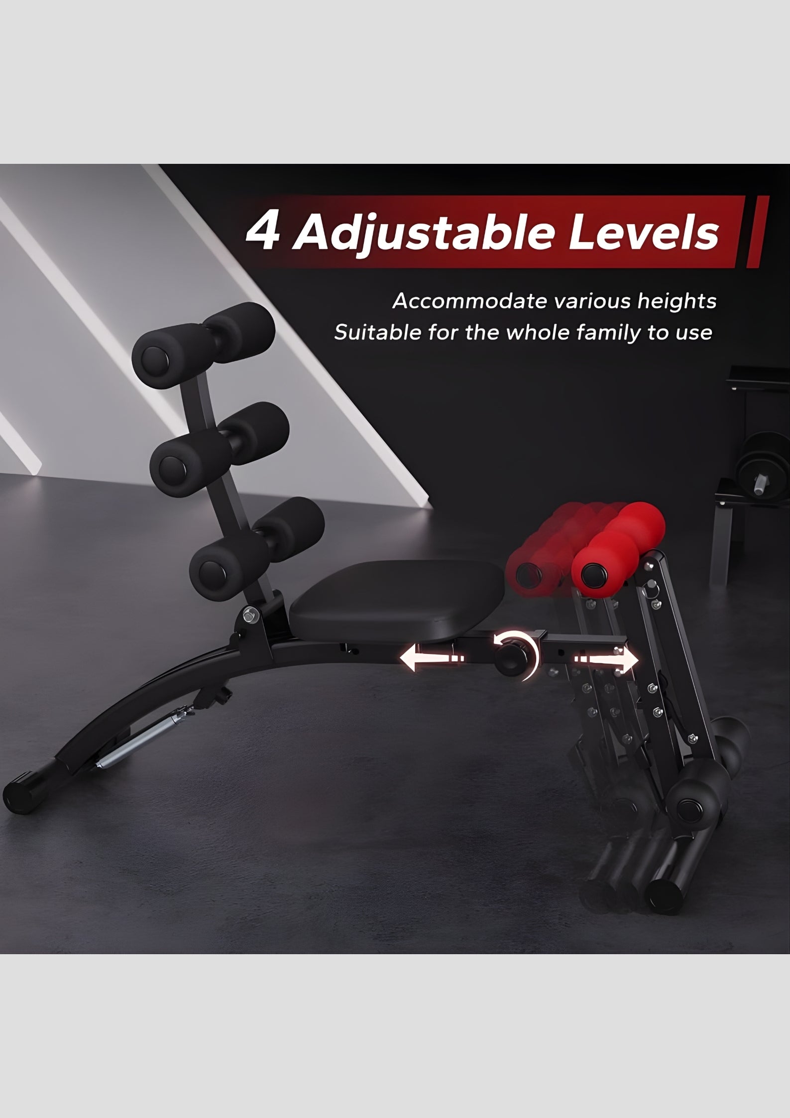 Multi-Functional Adjustable Ab Trainer