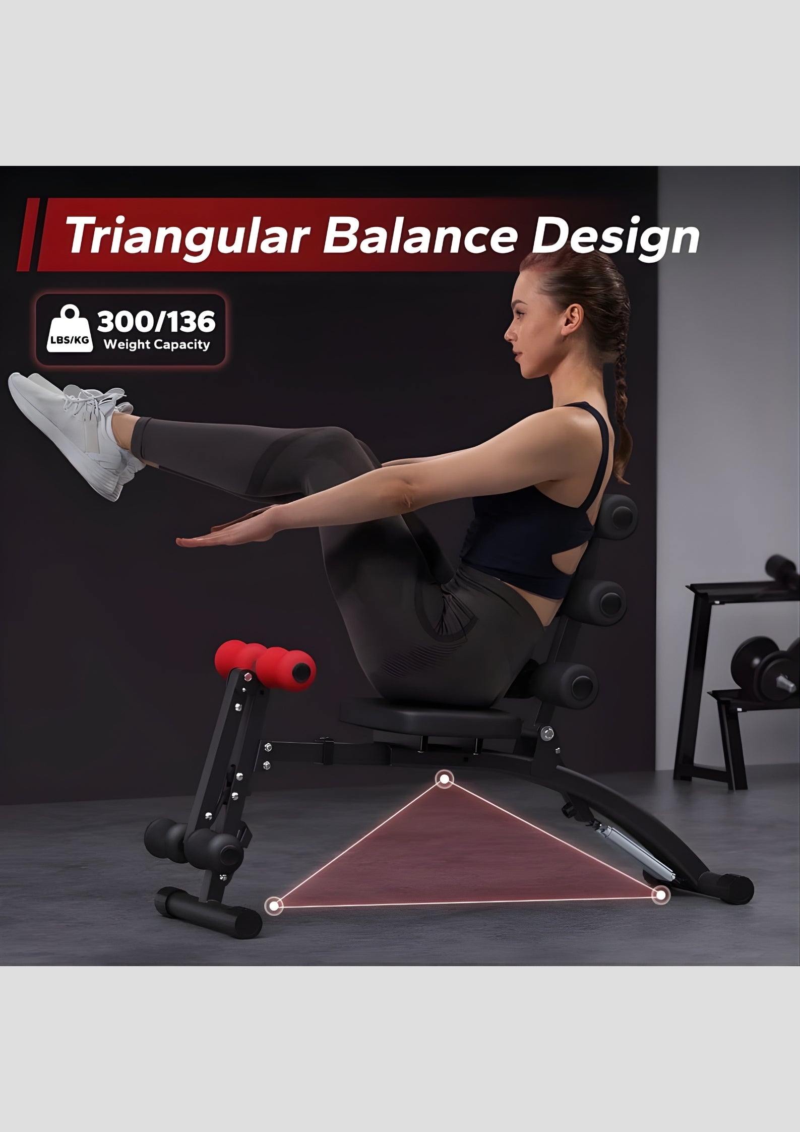 Multi-Functional Adjustable Ab Trainer