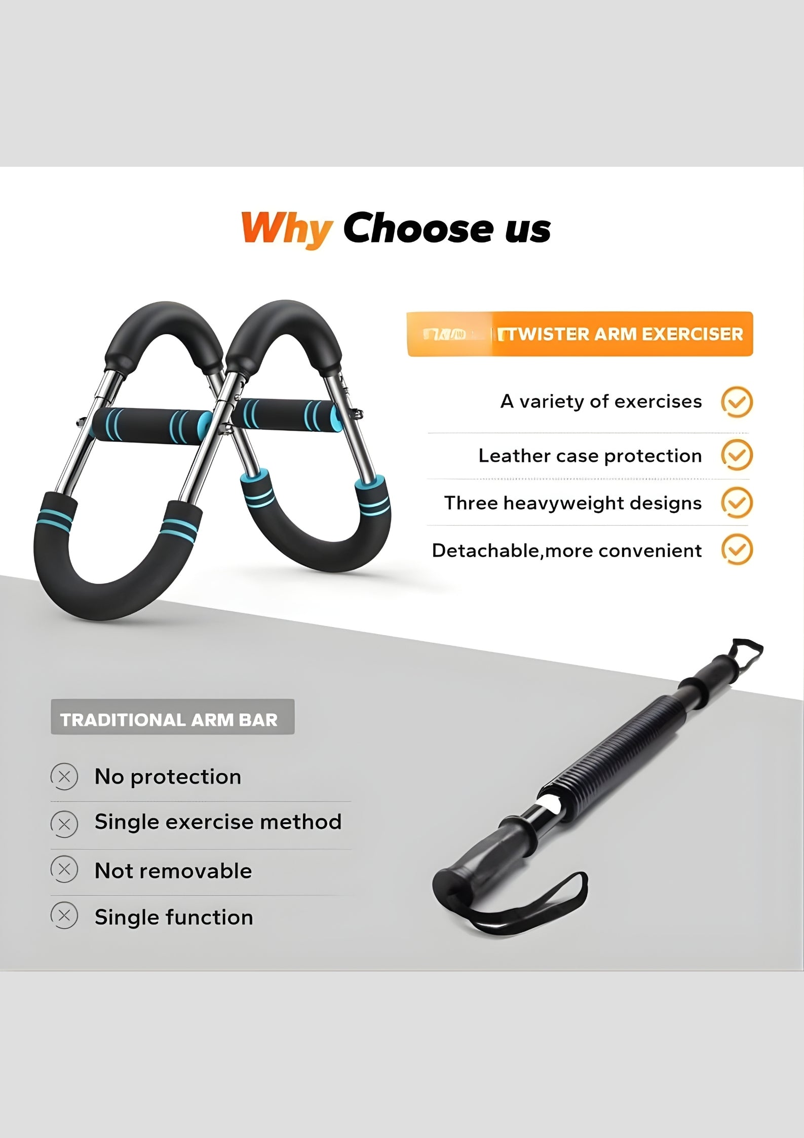 Adjustable U-Arm Twister Arm Trainer