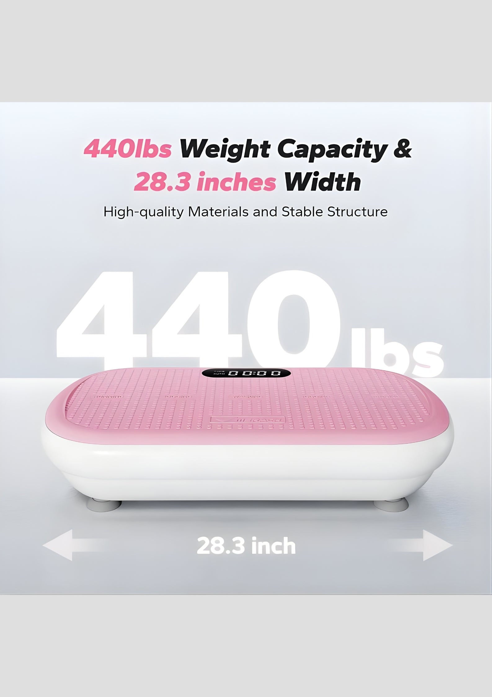 SurgeVib V40 High-Power 440 lbs Vibration Plate for Weight Loss