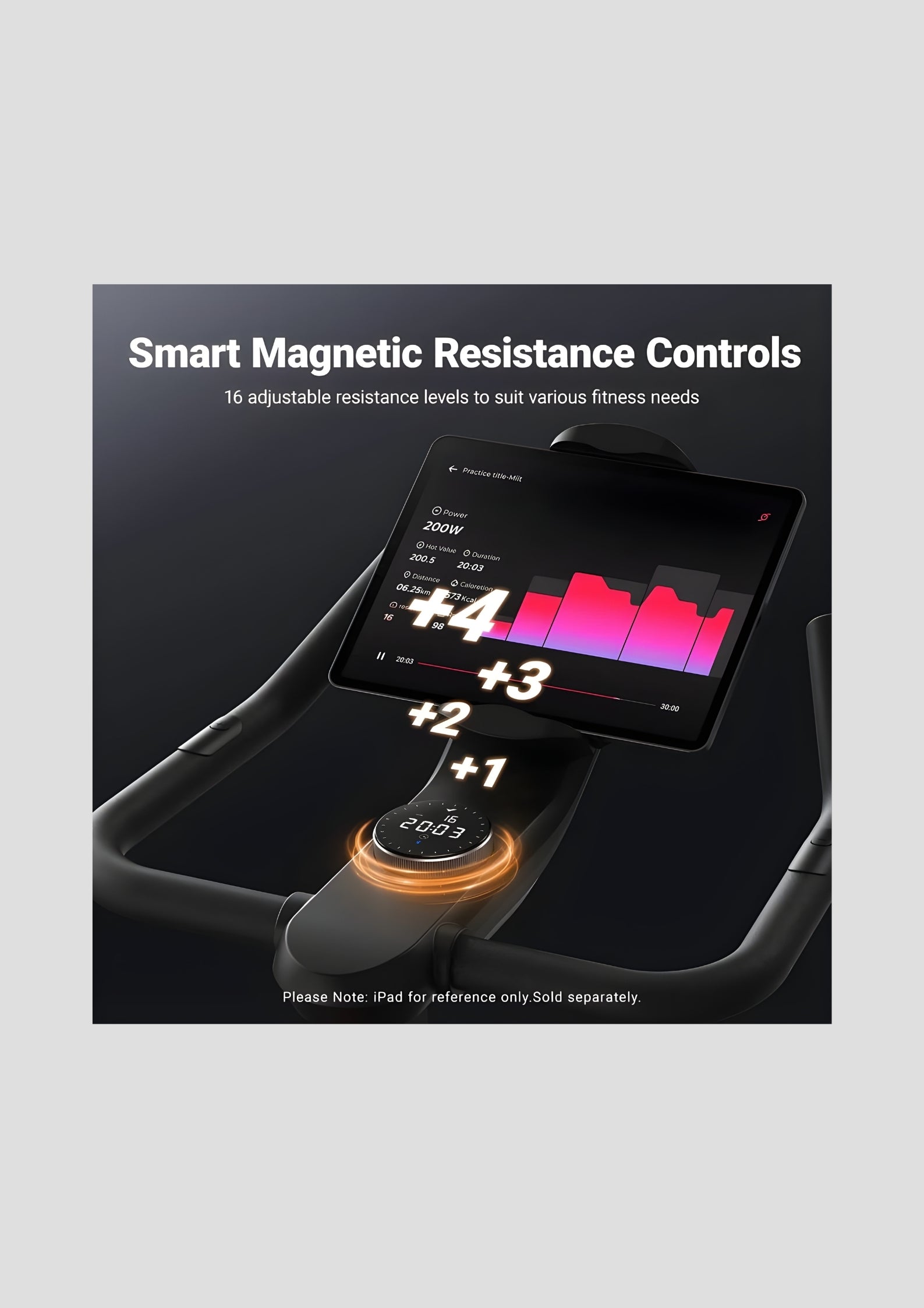 S28 Smart Off-Road Exercise Bike with ±6° Incline