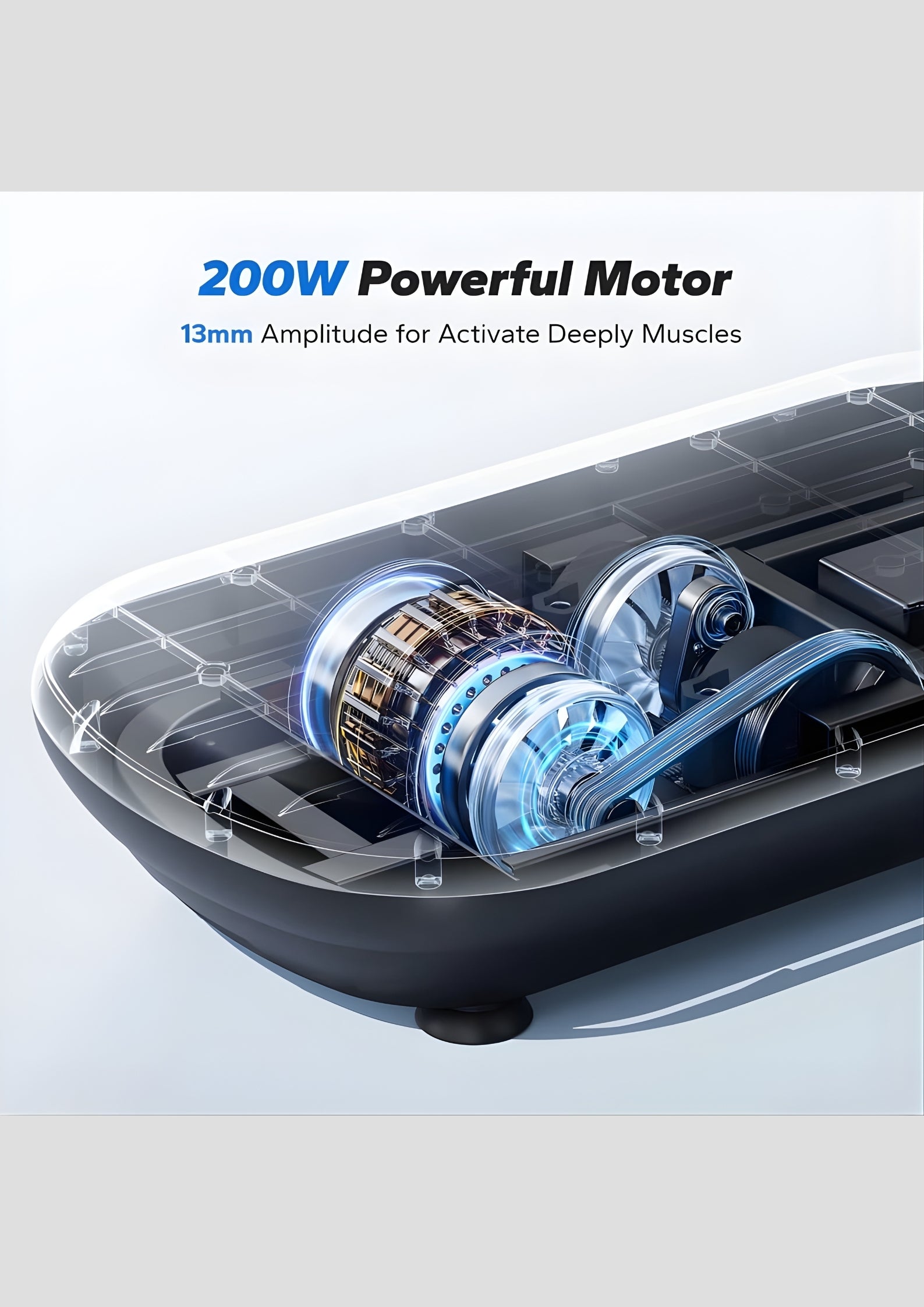 SurgeVib V40 High-Power 440 lbs Vibration Plate for Weight Loss