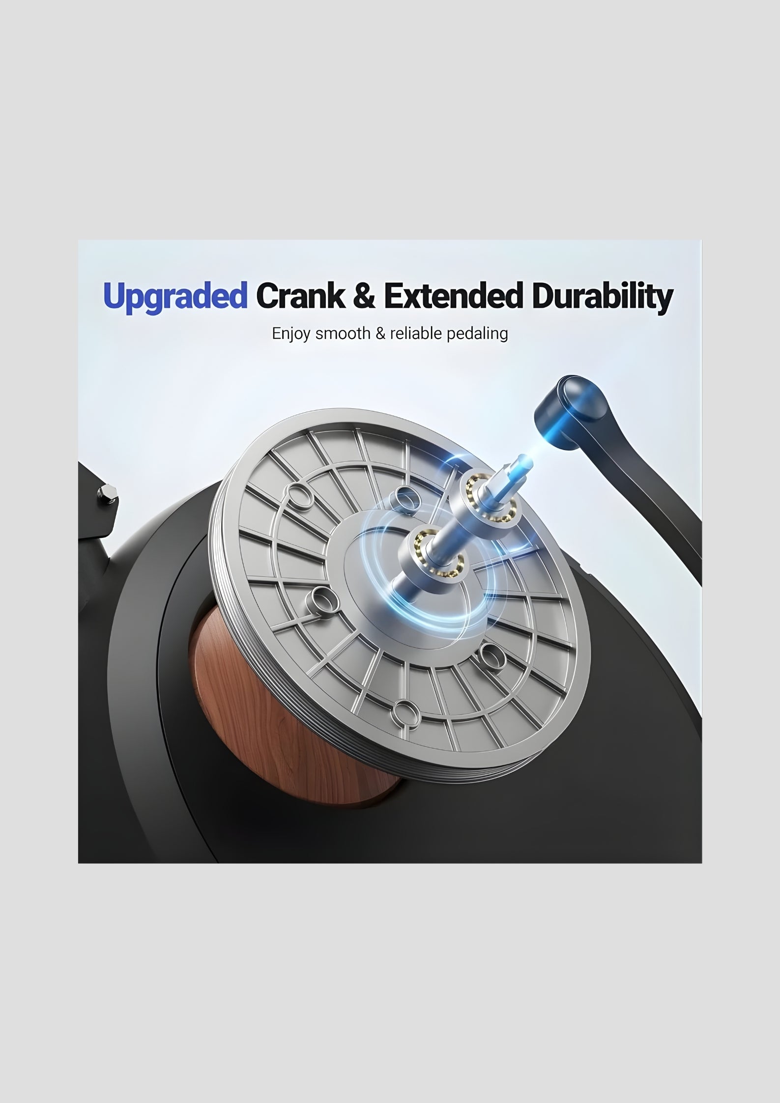 S23 Recumbent Bike With Resistance Bands