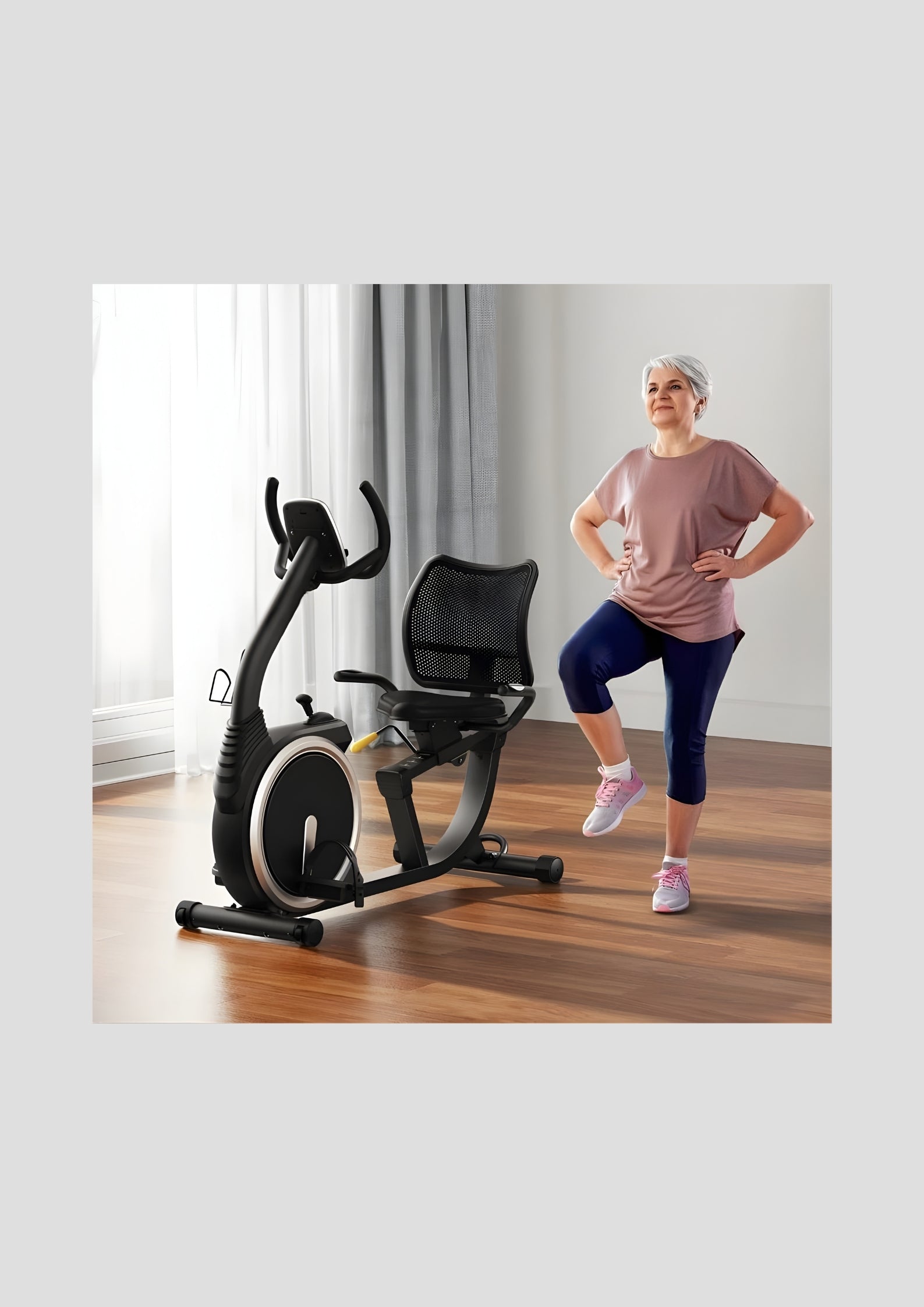 S19 Recumbent Exercise Bike for Home