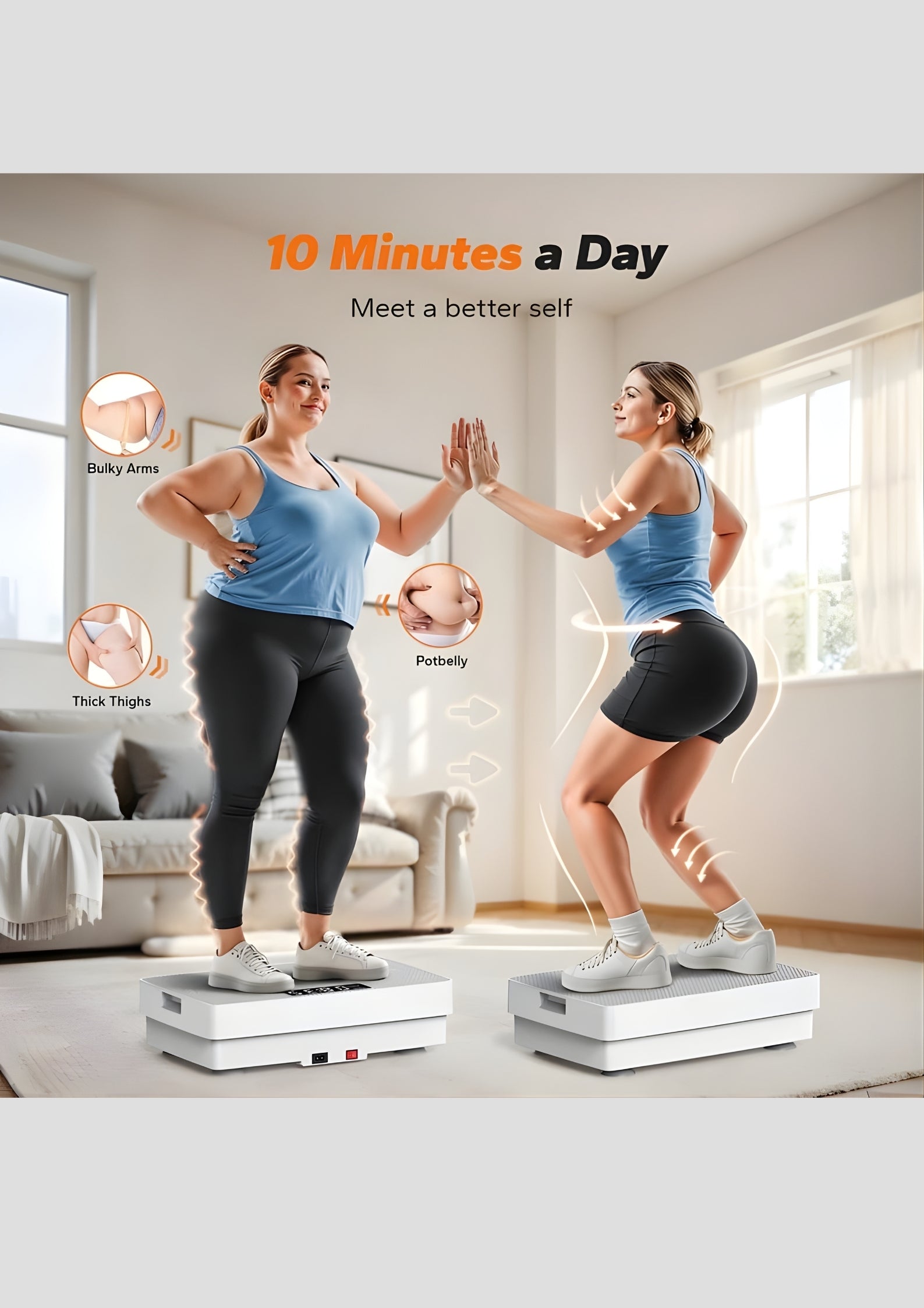 Square Vibration Plate Machine