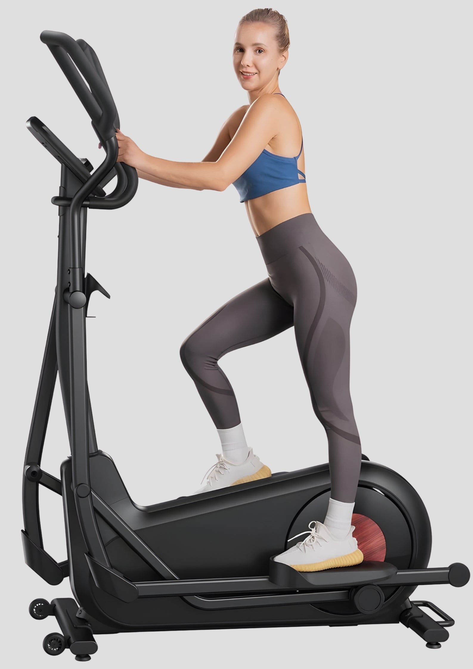 E27 Self-Powered Elliptical Machine with 470mm Stride