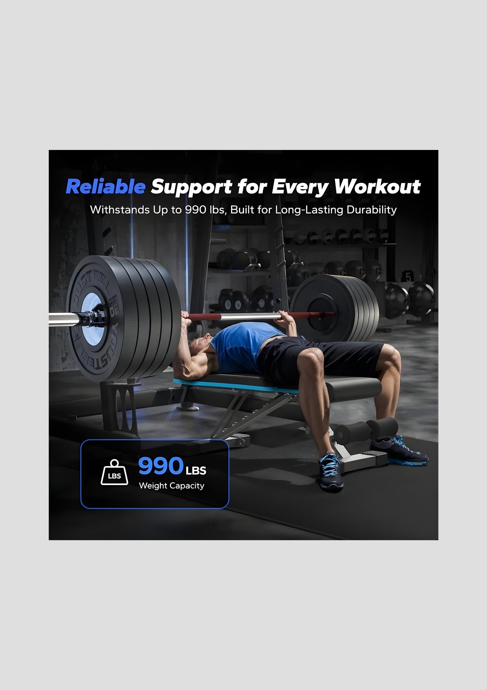 Foldable Weight Bench