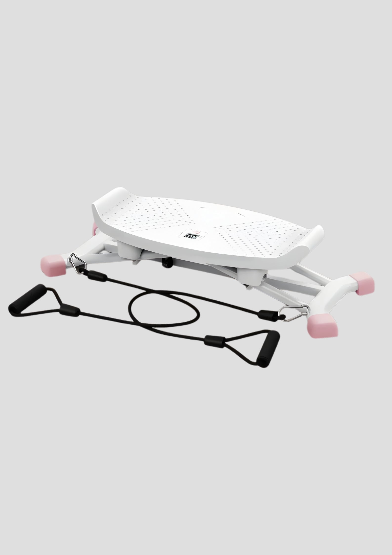 Simulated Ski Training Machine with tension ropes