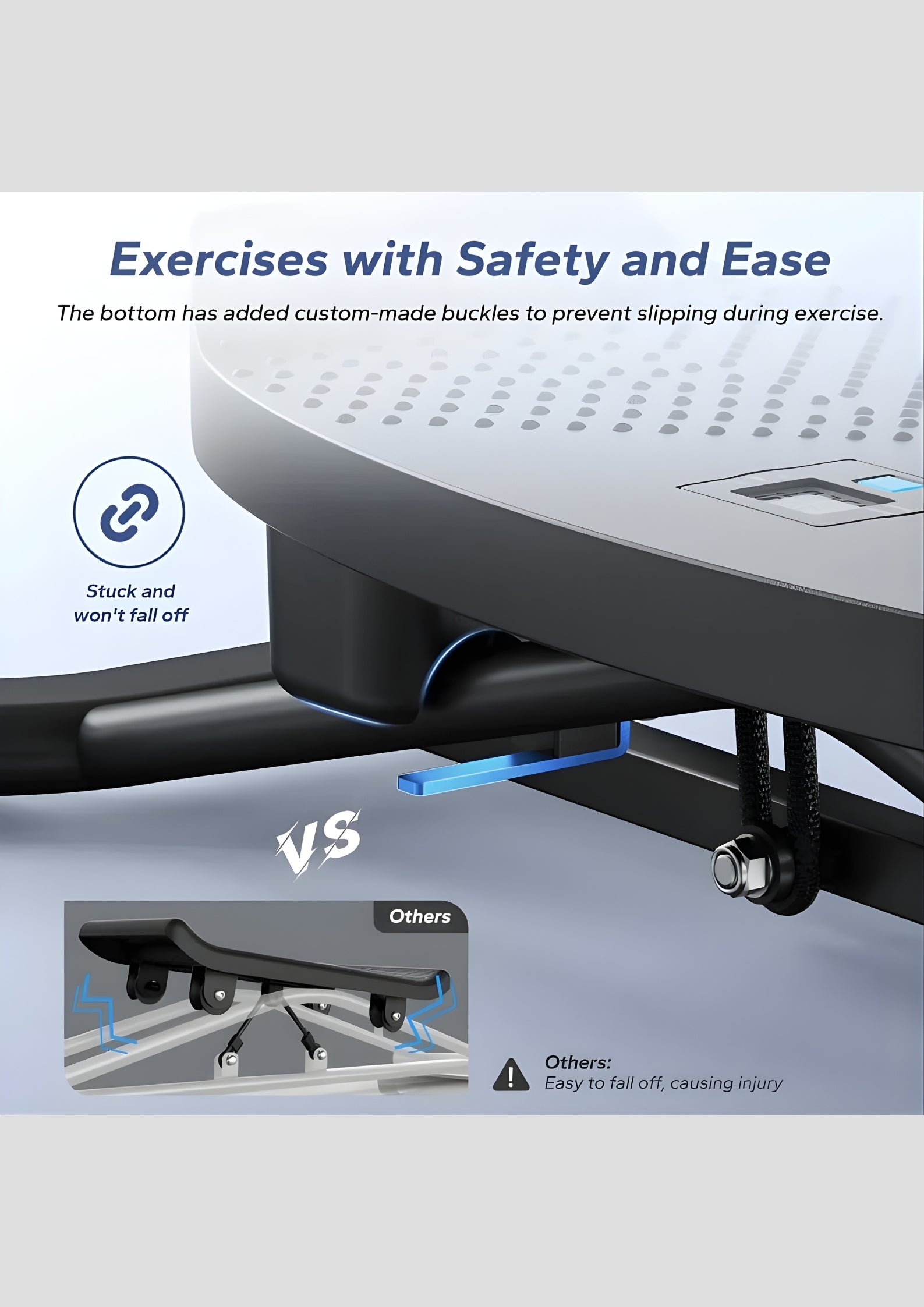 Simulated Ski Training Machine with tension ropes