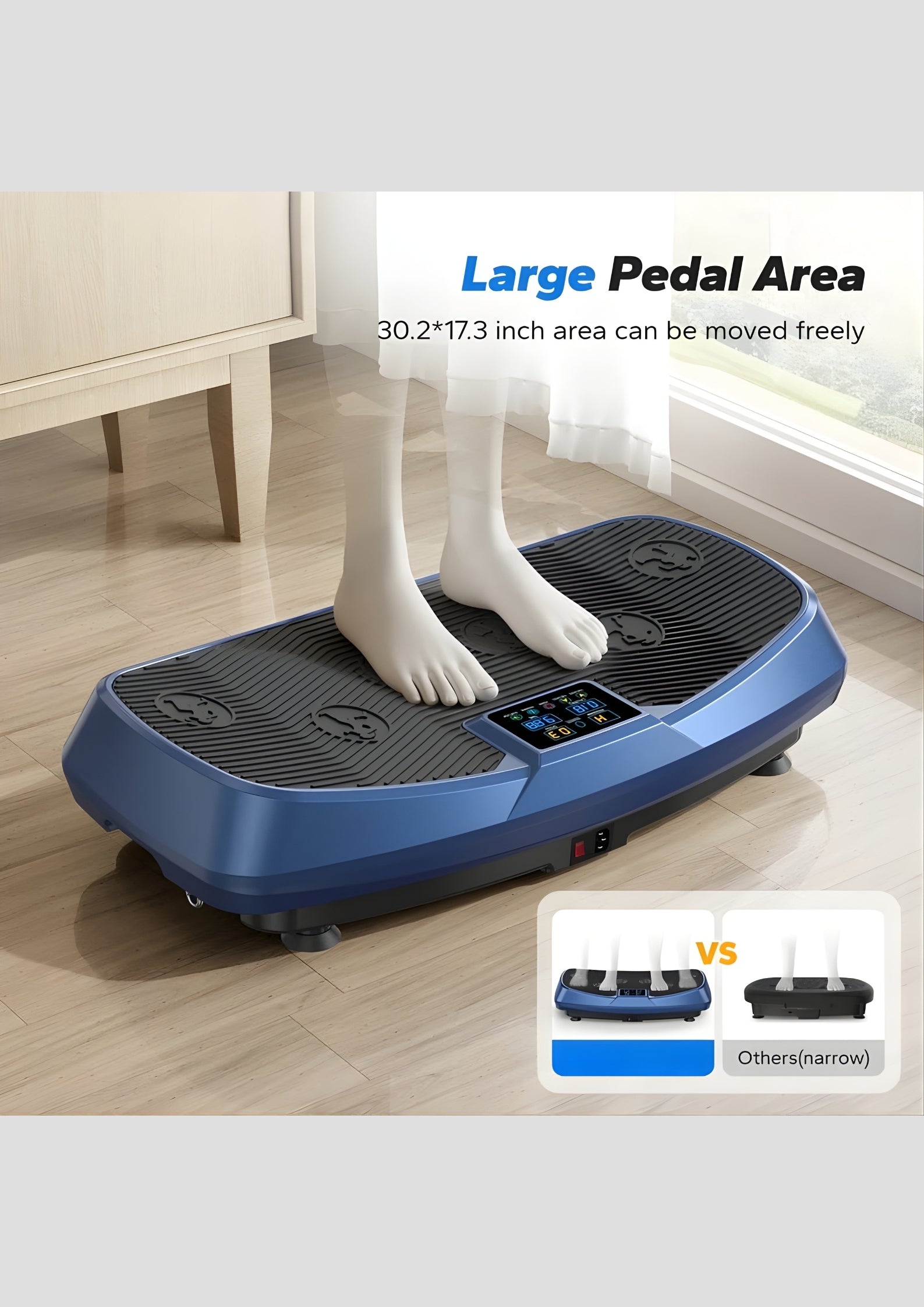 SurgeVib V50 3D Low-Impact Vibration Plate