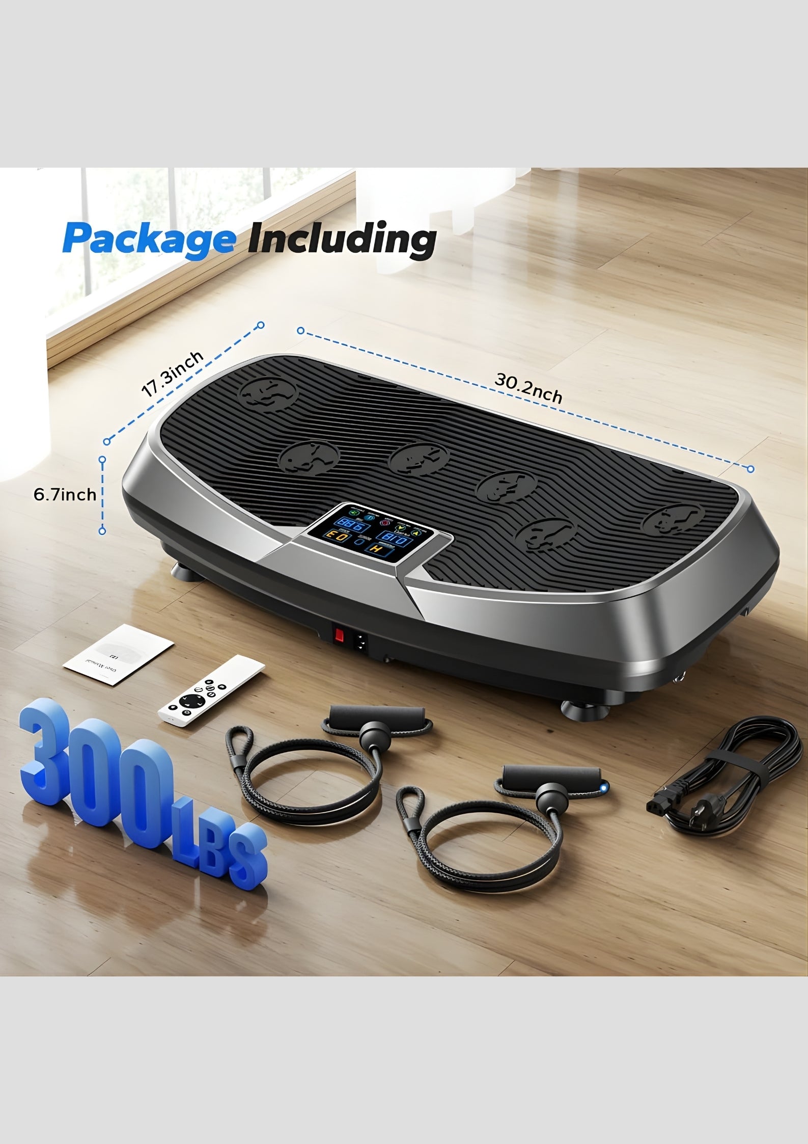 SurgeVib V50 3D Low-Impact Vibration Plate