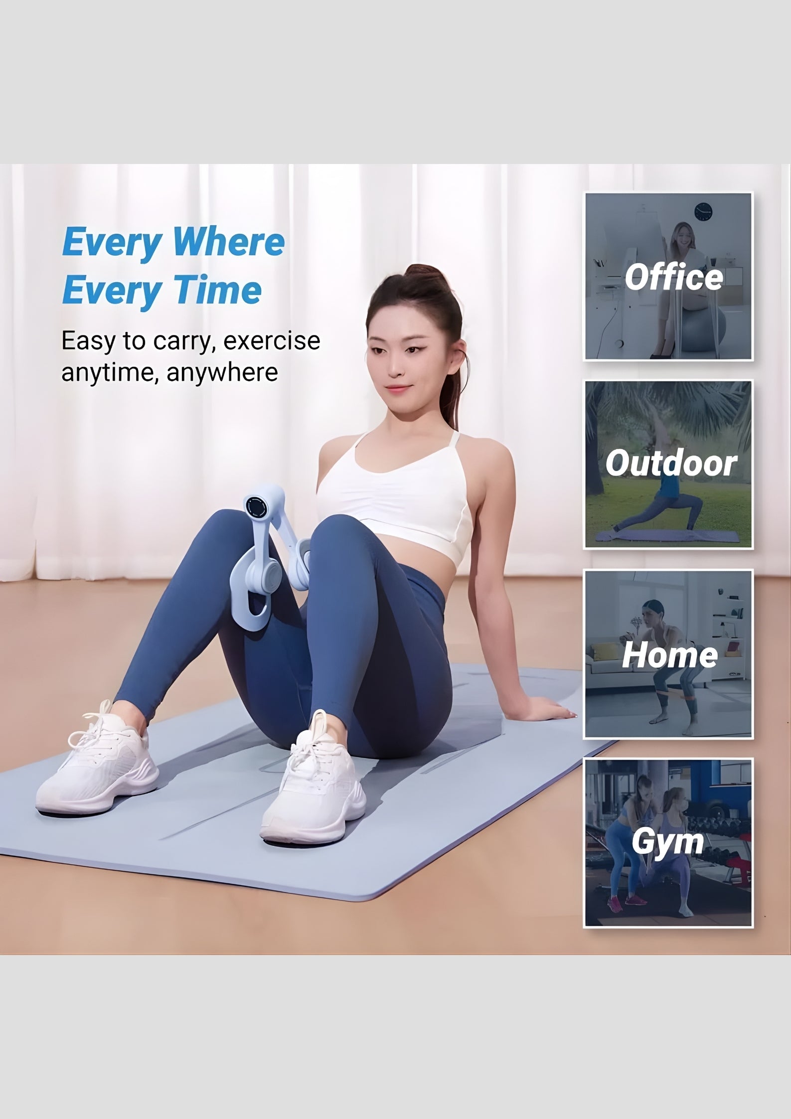 Inner Thigh & Pelvic Floor Muscle Exercise Pilates