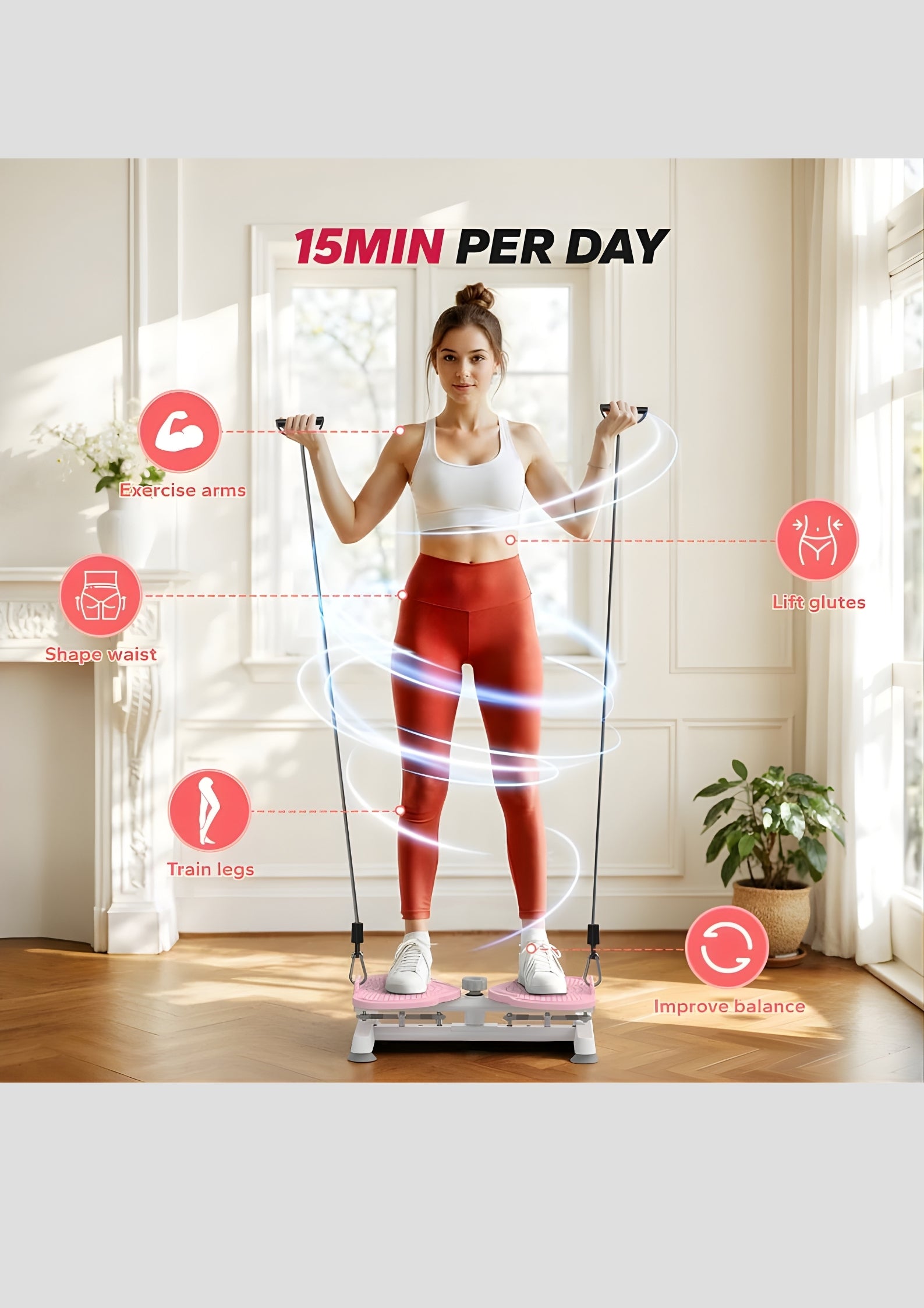 Waist Twisting Fitness Tool