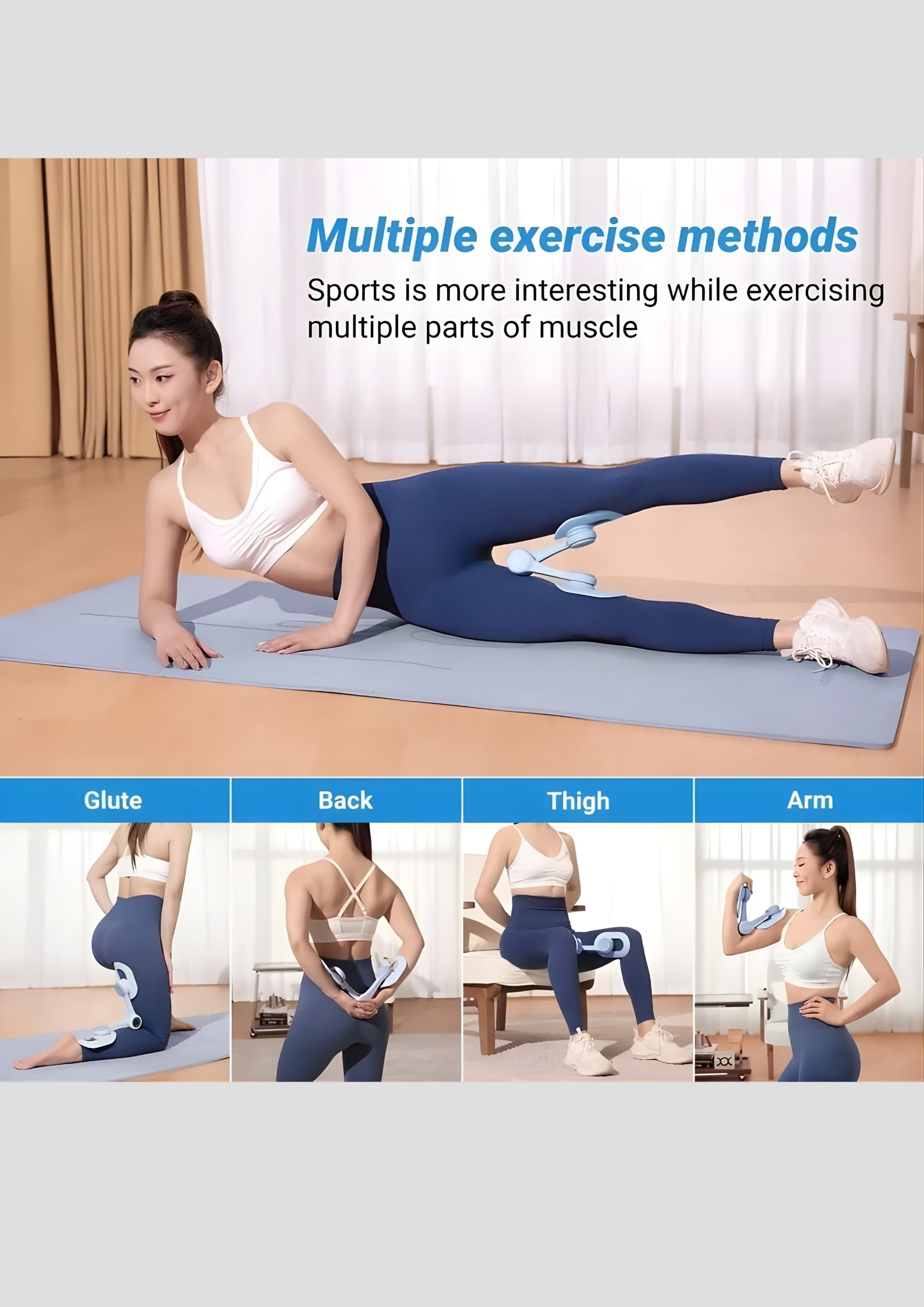 Inner Thigh & Pelvic Floor Muscle Exercise Pilates