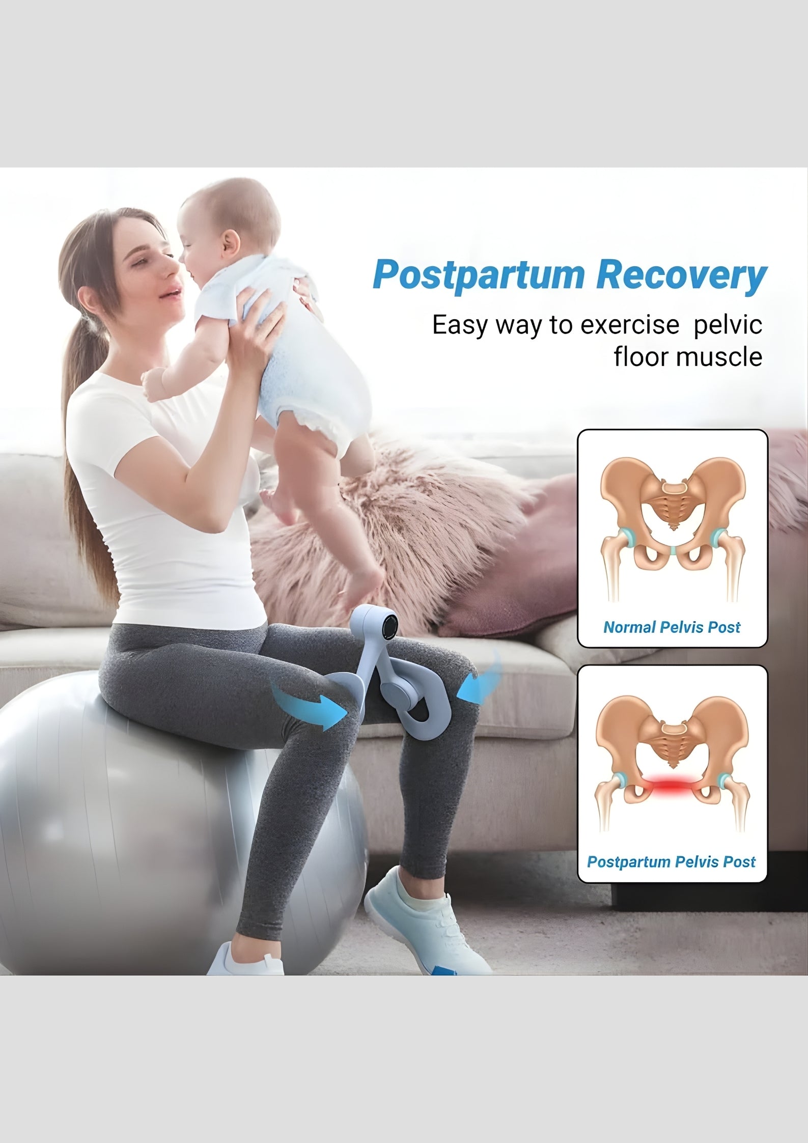 Inner Thigh & Pelvic Floor Muscle Exercise Pilates