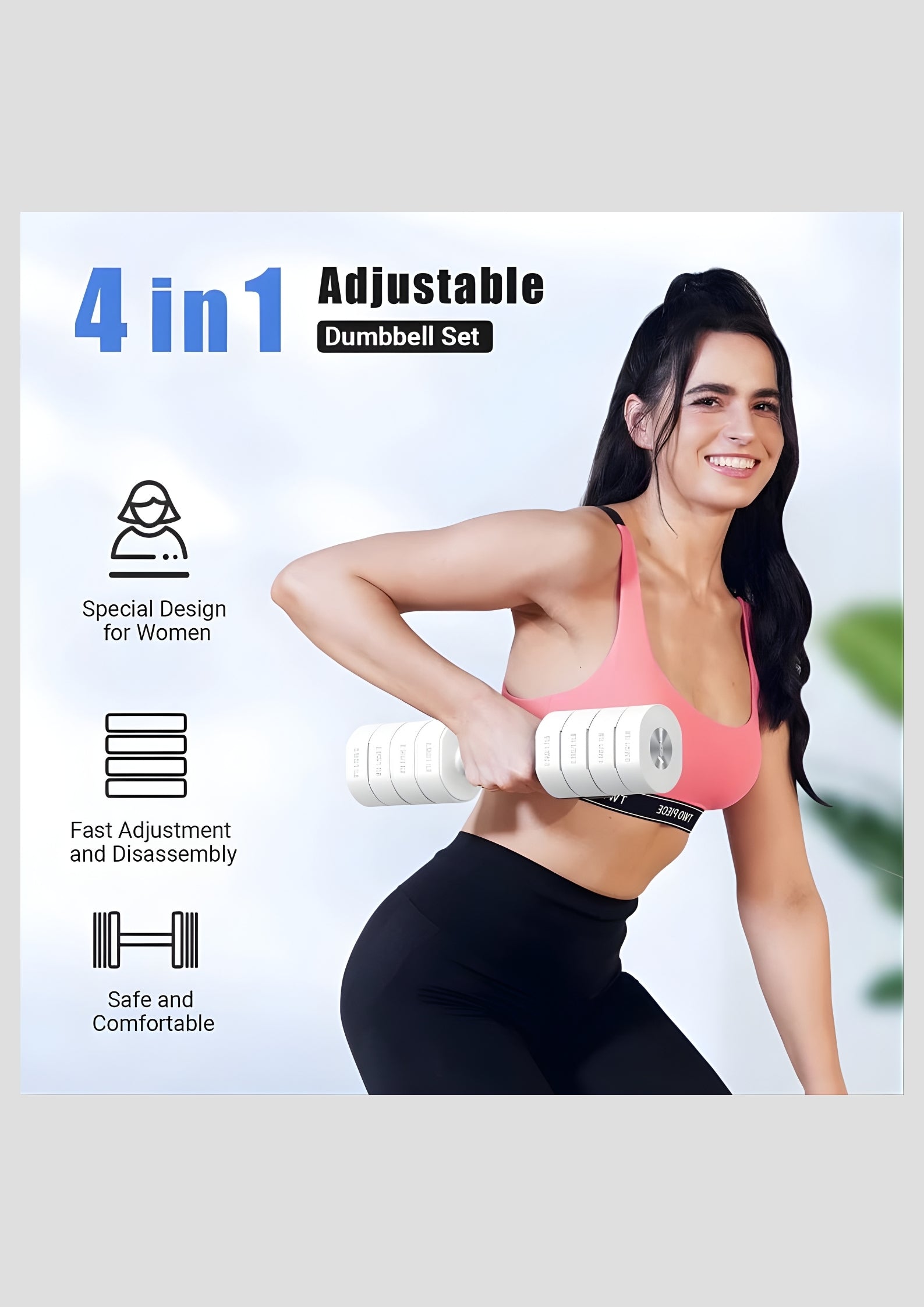 FitYuki Adjustable Dumbbell