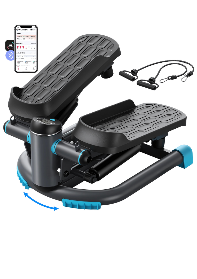 2-in-1 Dual-Action Hydraulic Stepper