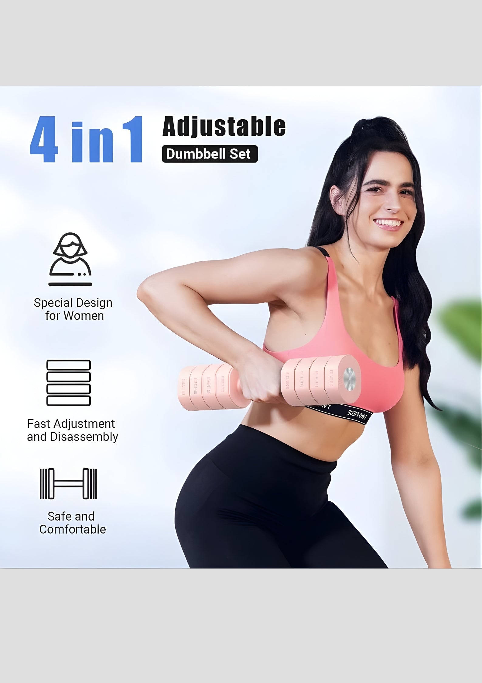 FitYuki Adjustable Dumbbell