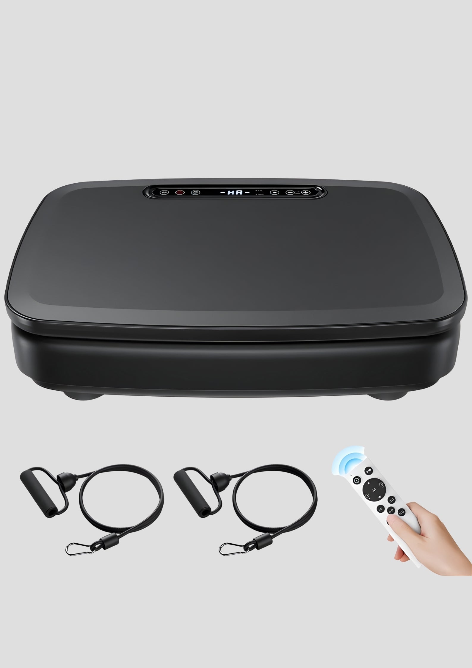 PulseVib V20 Cool Light Vibration Plate with Bands